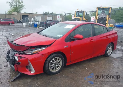 2021 Toyota Prius Prime Xle z USA, uszkodzony, nr VIN JTDKAMFP7M3178008